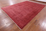 Full Pile Overdyed Hand Knotted Wool Area Rug - 10' 1" X 13' 8" - Golden Nile
