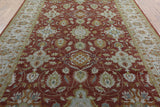 Persian Whased Out Handmade Wool Area Rug - 8' 4" X 11' 7" - Golden Nile