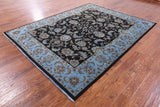 Persian Washed Out Wool Area Rug - 7' 5" X 9' 5" - Golden Nile