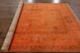 Overdyed Hand Knotted Rug 6' 3" X 9' - Golden Nile