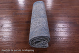 Full Pile Overdyed Hand Knotted Wool & Silk Area Rug - 9' 0" X 12' 0" - Golden Nile