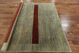 7 X 7 Square Oriental Overdyed Rug - Golden Nile