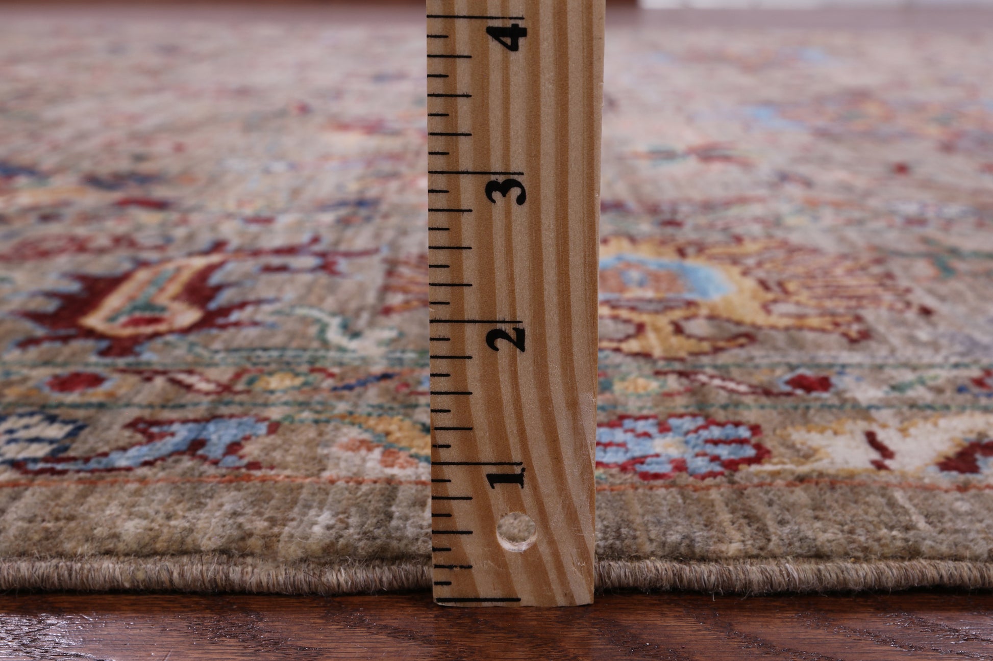 Peshawar Hand Knotted Wool Rug - 7' 0" X 10' 0" - Golden Nile