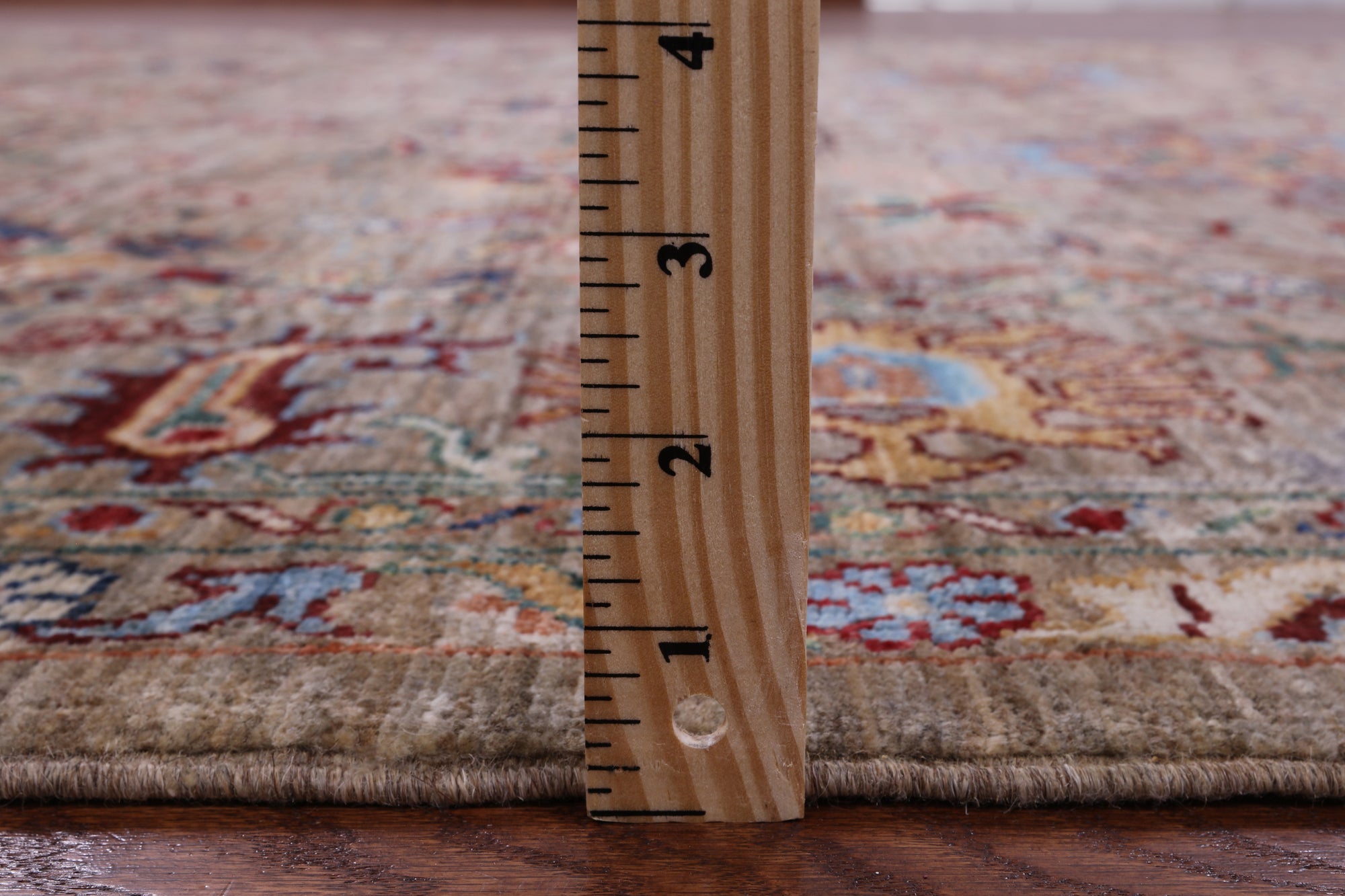 Peshawar Hand Knotted Wool Rug - 7' 0" X 10' 0" - Golden Nile