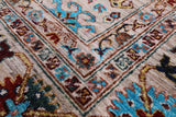 Turkmen Ersari Hand Knotted Wool Rug - 7' 0" X 9' 8" - Golden Nile