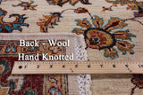 Peshawar Handmade Wool Rug - 5' 9" X 7' 10" - Golden Nile