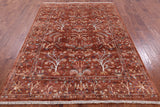 Persian Tabriz Hand Knotted Wool Rug - 5' 10" X 7' 10" - Golden Nile