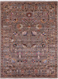 Peshawar Handmade Wool Rug - 5' 10" X 7' 9" - Golden Nile