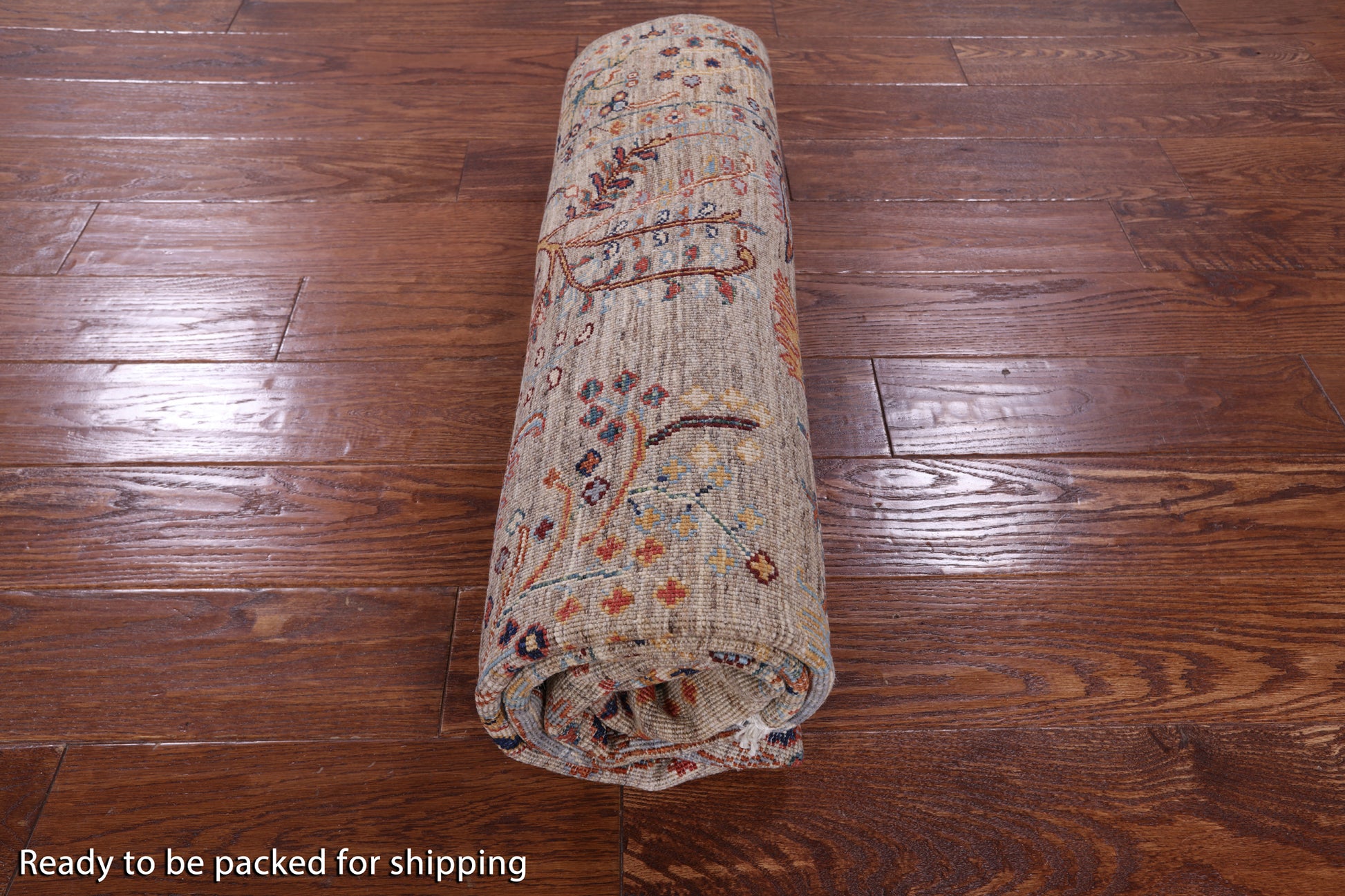 Peshawar Hand Knotted Wool Rug - 5' 1" X 6' 9" - Golden Nile