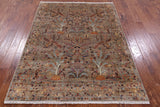 Peshawar Hand Knotted Wool Rug - 5' 1" X 6' 9" - Golden Nile