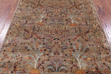 Peshawar Hand Knotted Wool Rug - 5' 1" X 6' 9" - Golden Nile