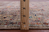 Peshawar Hand Knotted Wool Rug - 5' 1" X 6' 9" - Golden Nile