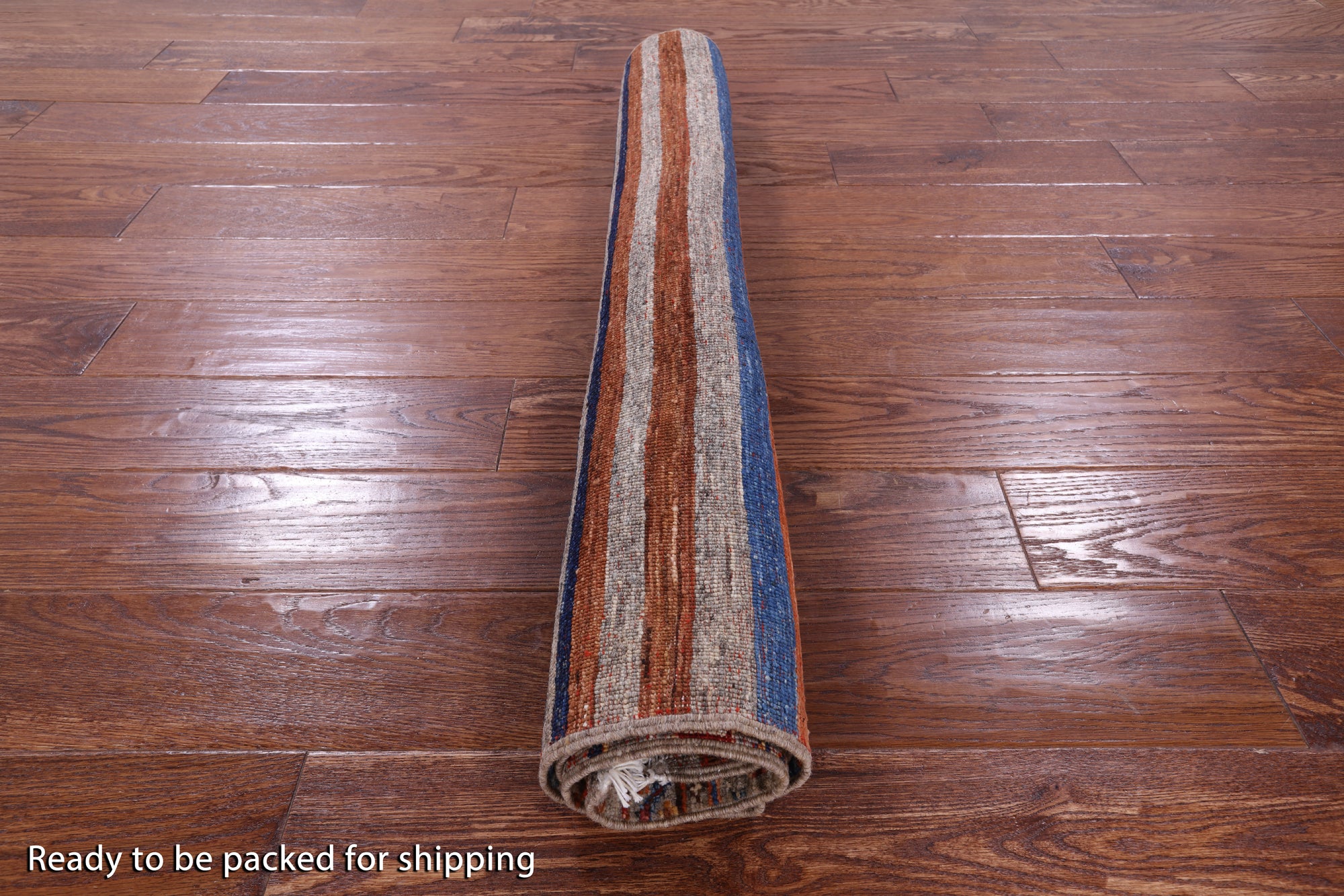 Khorjin Persian Gabbeh Hand Knotted Wool Rug - 3' 5" X 5' 0" - Golden Nile