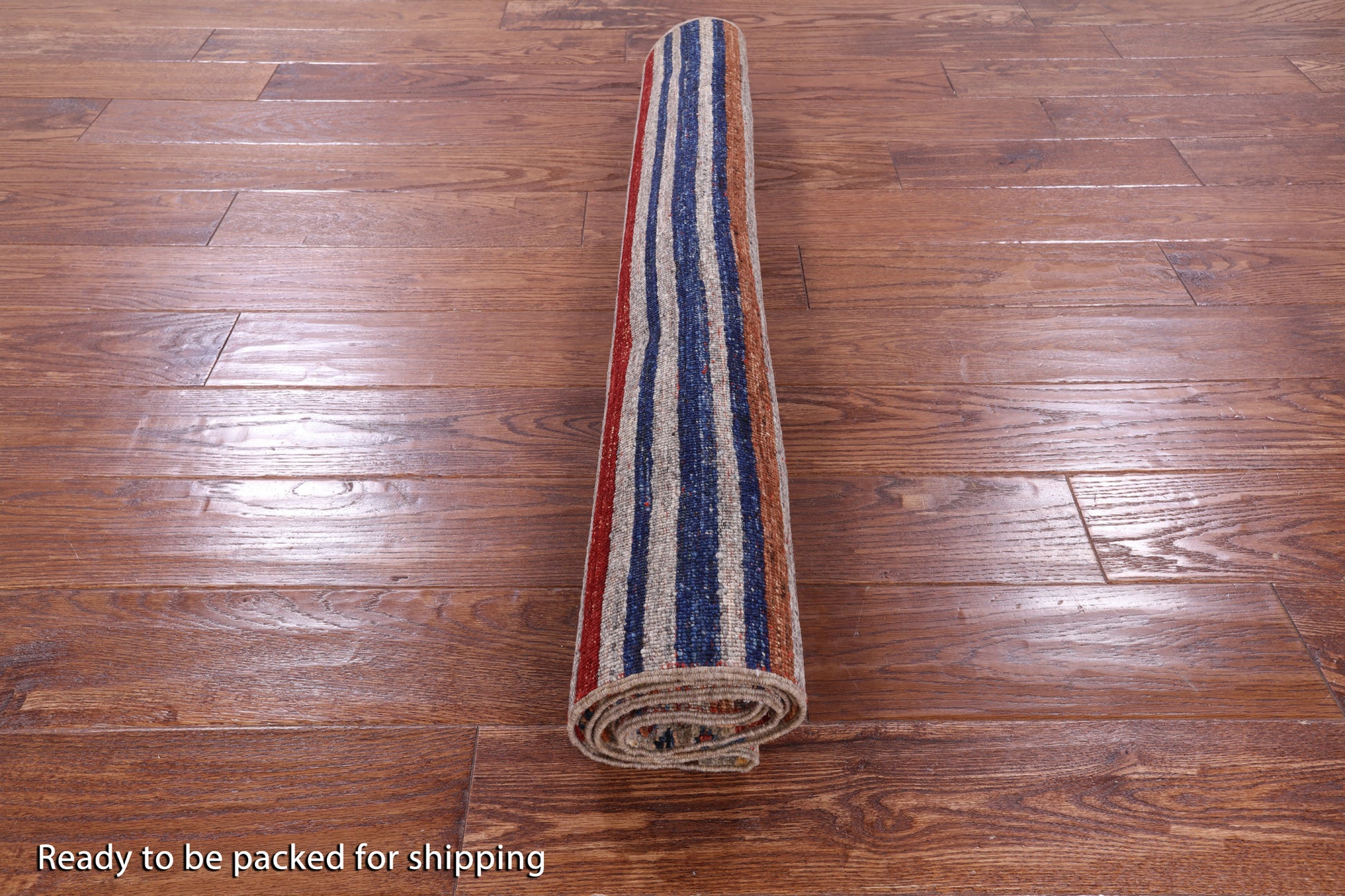 Khorjin Persian Gabbeh Hand Knotted Wool Rug - 3' 5" X 5' 0" - Golden Nile