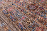 Khorjin Persian Gabbeh Hand Knotted Wool Rug - 3' 4" X 5' 3" - Golden Nile