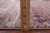 Khorjin Persian Gabbeh Hand Knotted Wool Rug - 3' 4" X 5' 3" - Golden Nile