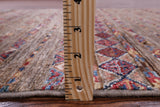 Khorjin Persian Gabbeh Hand Knotted Wool Rug - 3' 5" X 5' 1" - Golden Nile