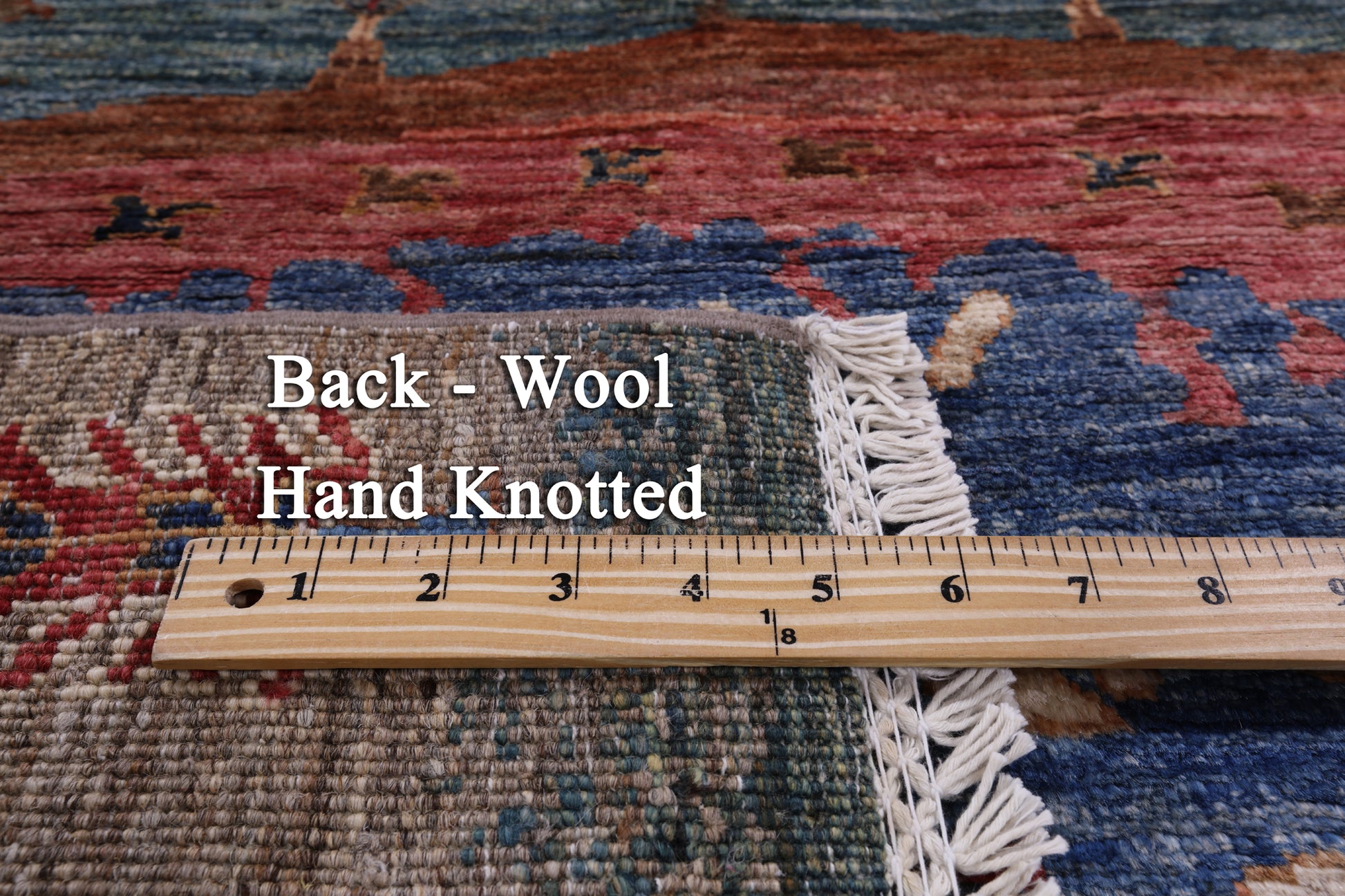 Tribal Persian Gabbeh Handmade Wool Rug - 3' 4" X 4' 10" - Golden Nile