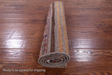 Khorjin Persian Gabbeh Handmade Wool Runner Rug - 2' 9" X 9' 9" - Golden Nile