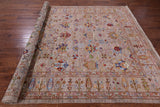Peshawar Handmade Wool Rug - 8' 2" X 11' 9" - Golden Nile