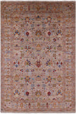 Peshawar Handmade Wool Rug - 8' 2" X 11' 9" - Golden Nile