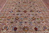 Peshawar Handmade Wool Rug - 8' 2" X 11' 9" - Golden Nile
