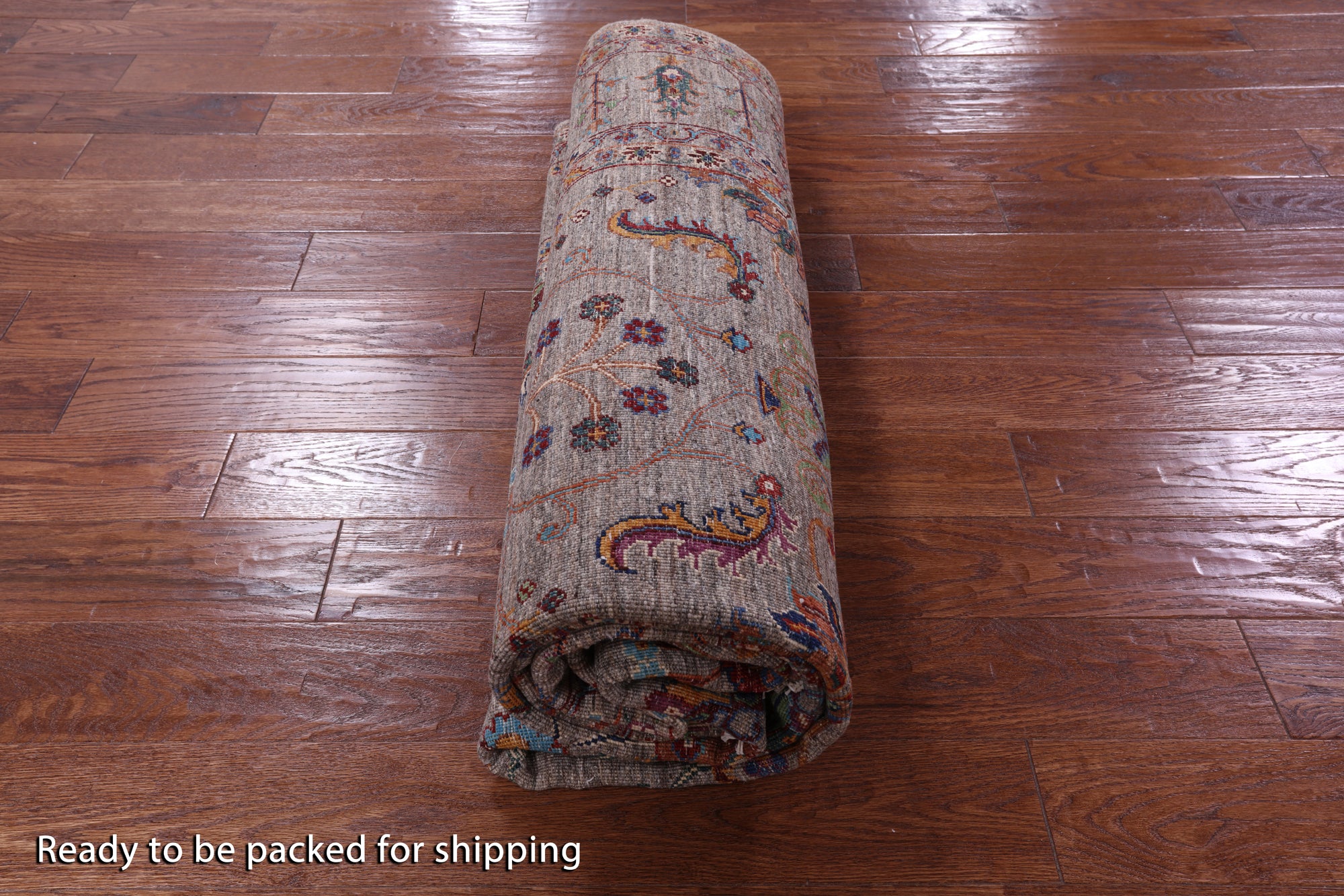Peshawar Handmade Wool Rug - 6' 8" X 9' 9" - Golden Nile
