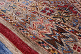 Khorjin Persian Gabbeh Hand Knotted Wool Runner Rug - 2' 9" X 8' 5" - Golden Nile