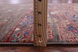 Khorjin Persian Gabbeh Hand Knotted Wool Runner Rug - 2' 9" X 10' 0" - Golden Nile