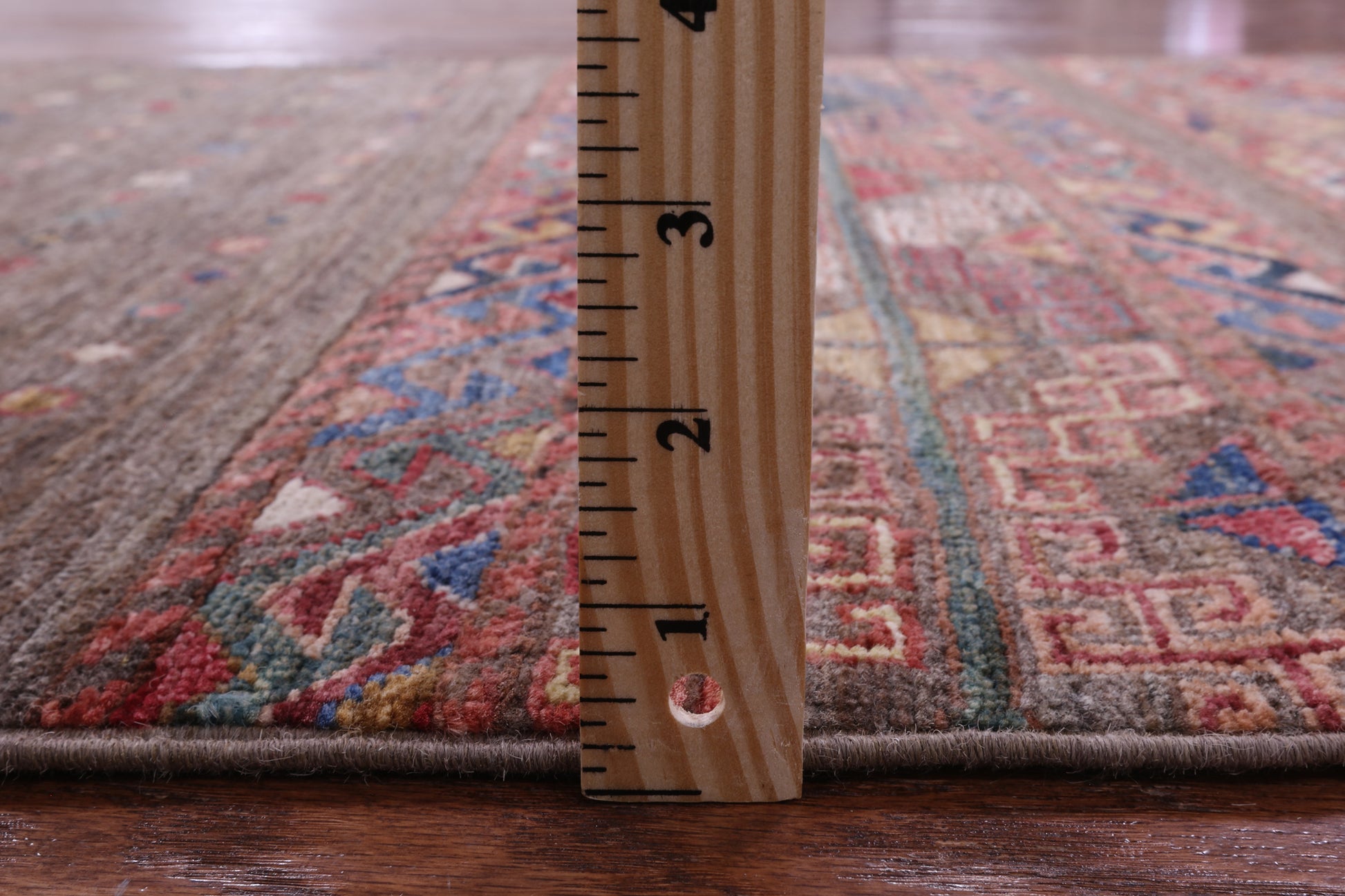 Khorjin Persian Gabbeh Hand Knotted Wool Runner Rug - 2' 9" X 10' 0" - Golden Nile