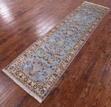 Persian Tabriz Hand Knotted Wool Runner Rug - 2' 8" X 9' 10" - Golden Nile