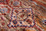 Khorjin Persian Gabbeh Hand Knotted Wool Rug - 3' 5" X 5' 0" - Golden Nile