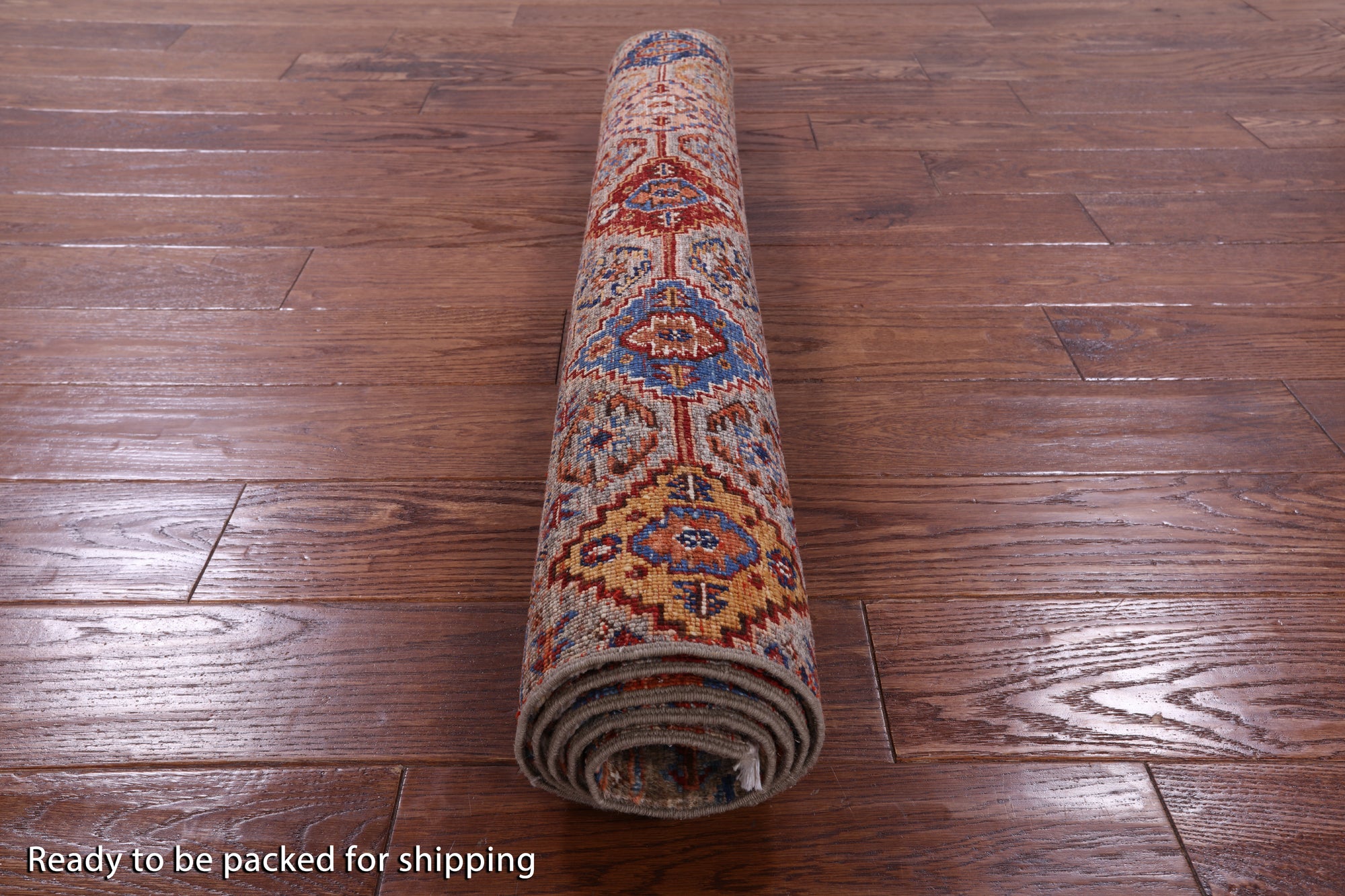 Khorjin Persian Gabbeh Hand Knotted Wool Rug - 3' 5" X 5' 0" - Golden Nile