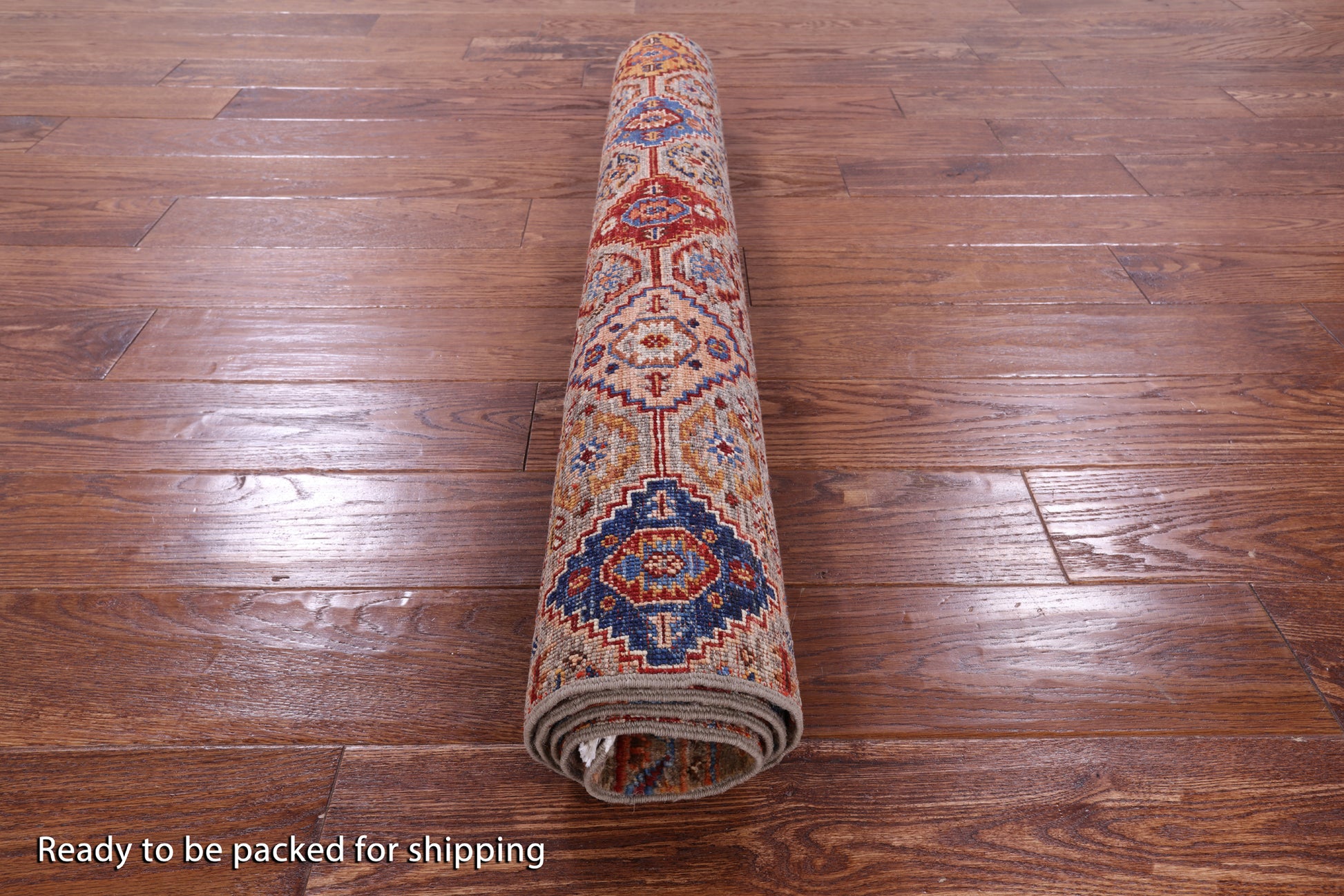 Khorjin Persian Gabbeh Hand Knotted Wool Rug - 3' 5" X 5' 0" - Golden Nile