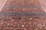 Khorjin Persian Gabbeh Hand Knotted Wool Rug - 7' 0" X 9' 10" - Golden Nile