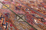 Khorjin Persian Gabbeh Hand Knotted Wool Rug - 7' 0" X 9' 10" - Golden Nile