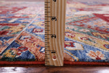 Super Kazak Hand Knotted Wool Rug - 5' 8" X 8' 3" - Golden Nile