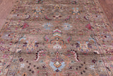 Peshawar Hand Knotted Wool Rug - 5' 1" X 6' 10" - Golden Nile
