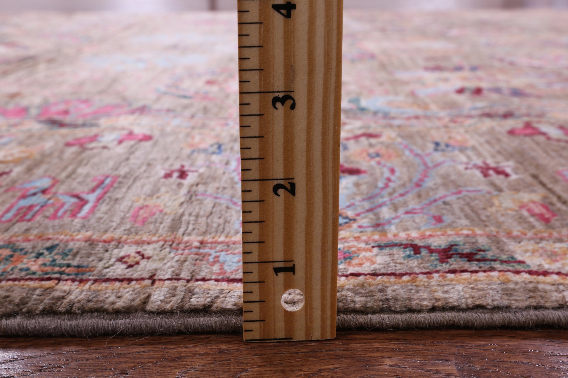 Peshawar Hand Knotted Wool Rug - 5' 1" X 6' 10" - Golden Nile