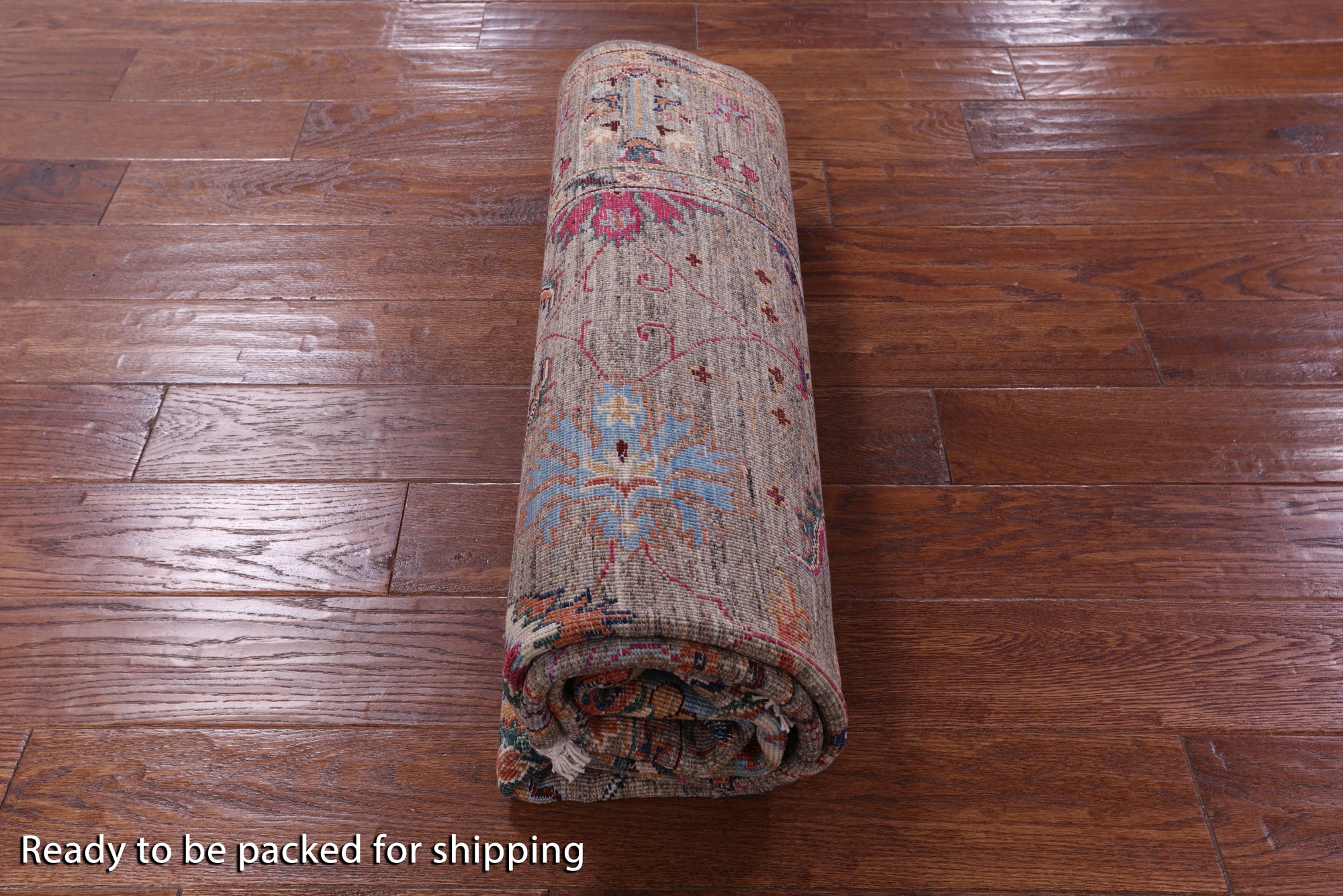 Peshawar Hand Knotted Wool Rug - 5' 1" X 6' 10" - Golden Nile
