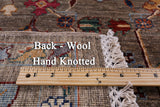 Peshawar Handmade Wool Rug - 6' 1" X 8' 10" - Golden Nile
