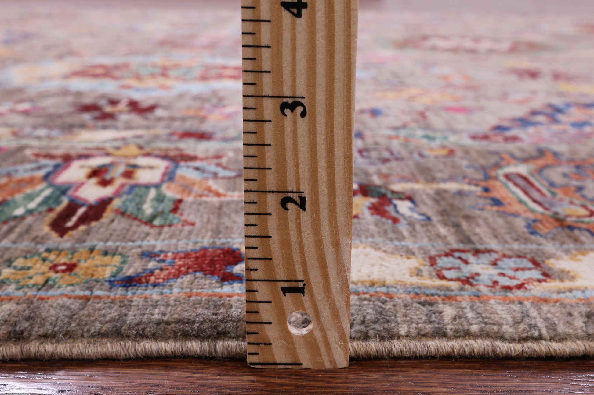 Peshawar Handmade Wool Rug - 6' 1" X 8' 10" - Golden Nile