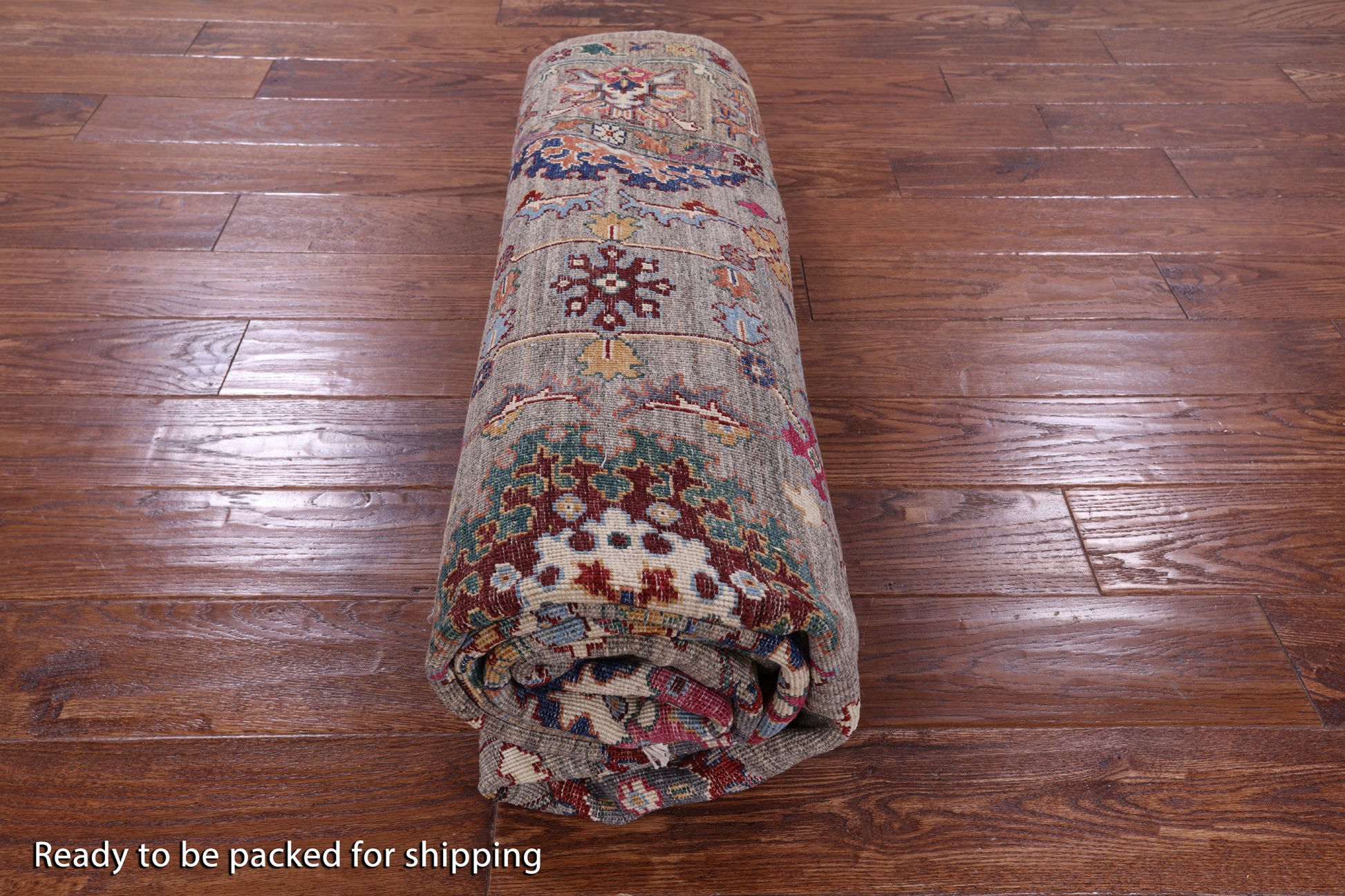 Peshawar Handmade Wool Rug - 6' 1" X 8' 10" - Golden Nile