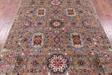 Peshawar Handmade Wool Rug - 6' 1" X 8' 10" - Golden Nile
