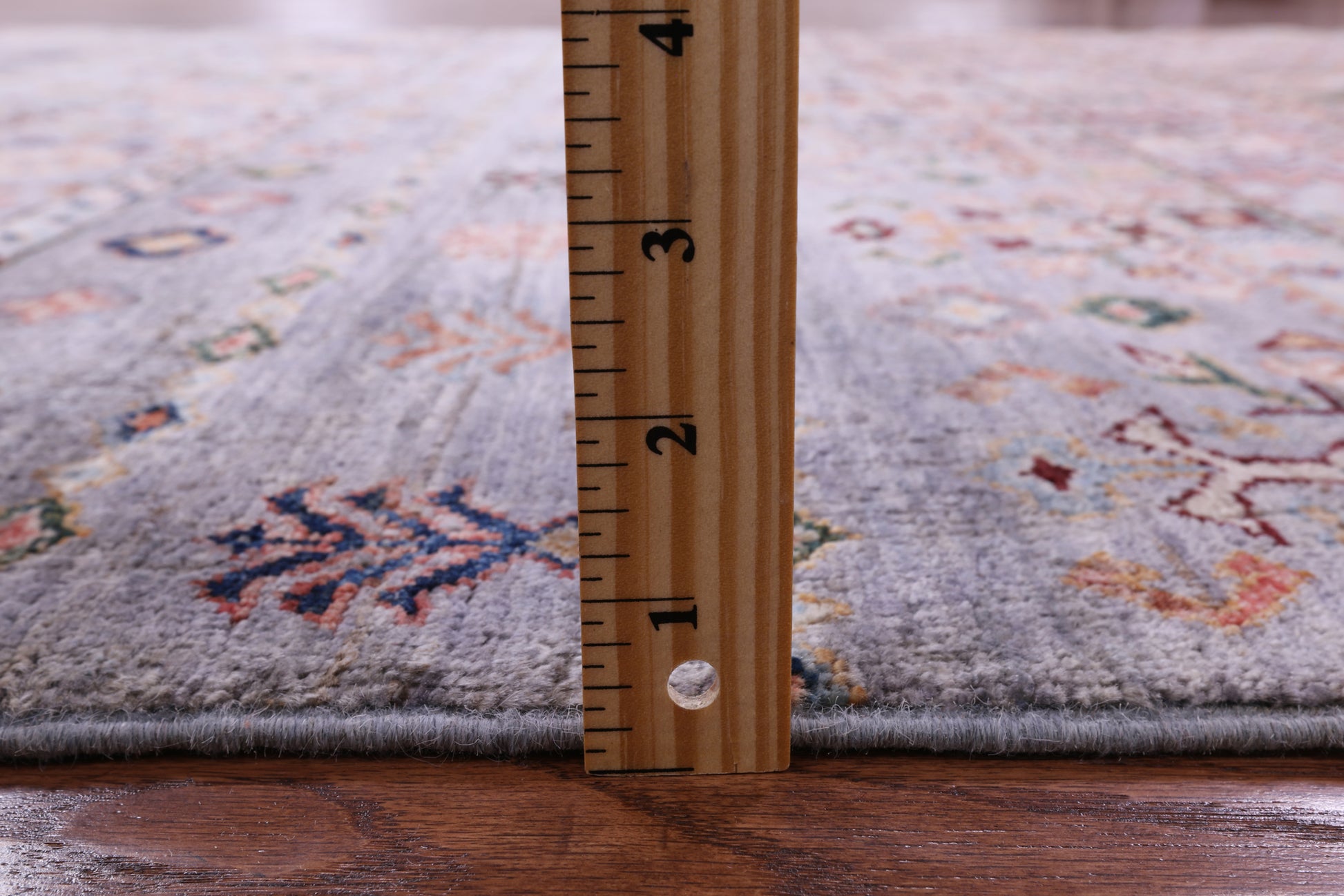 Khorjin Persian Gabbeh Hand Knotted Wool Rug - 5' 10" X 7' 9" - Golden Nile