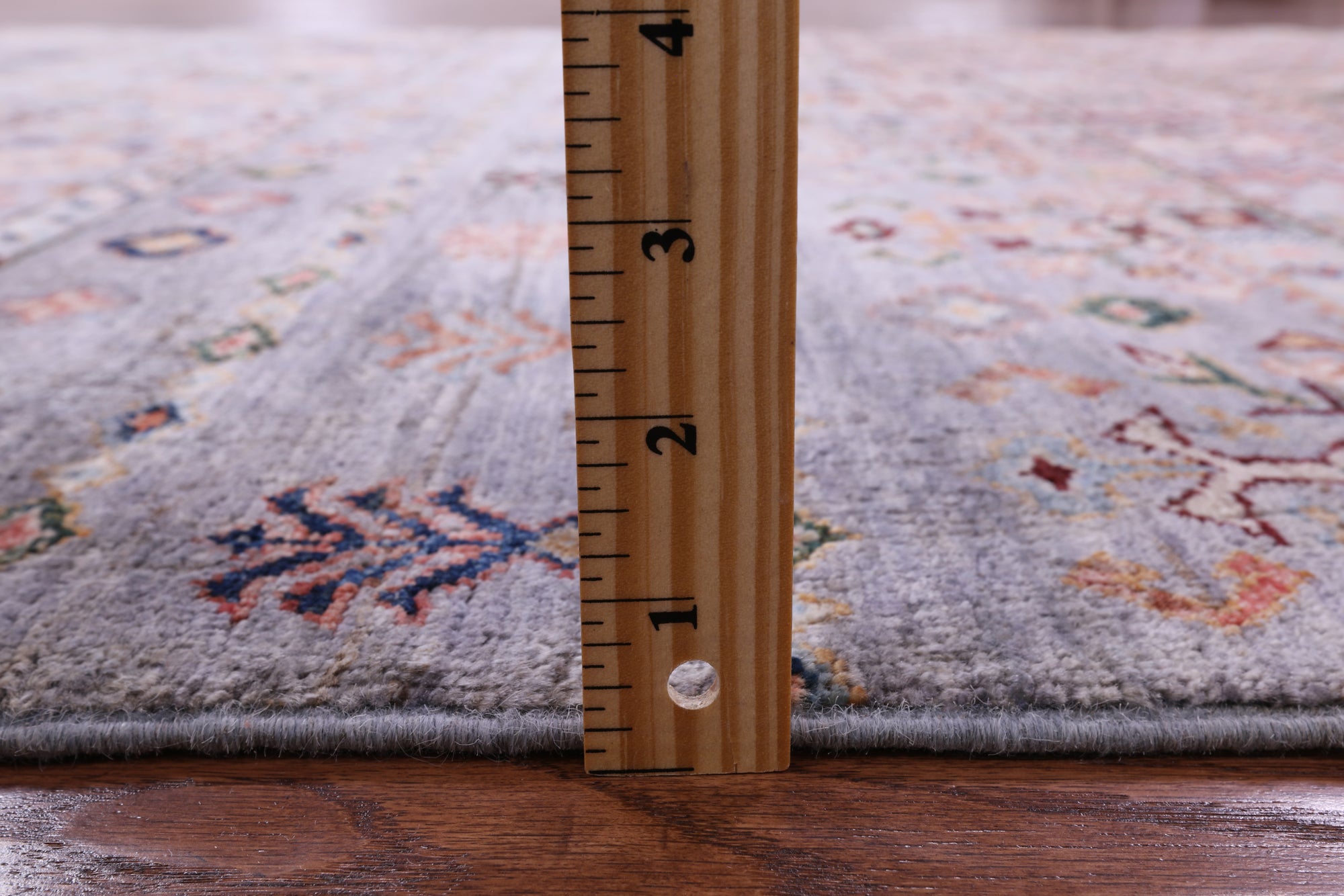 Khorjin Persian Gabbeh Hand Knotted Wool Rug - 5' 10" X 7' 9" - Golden Nile