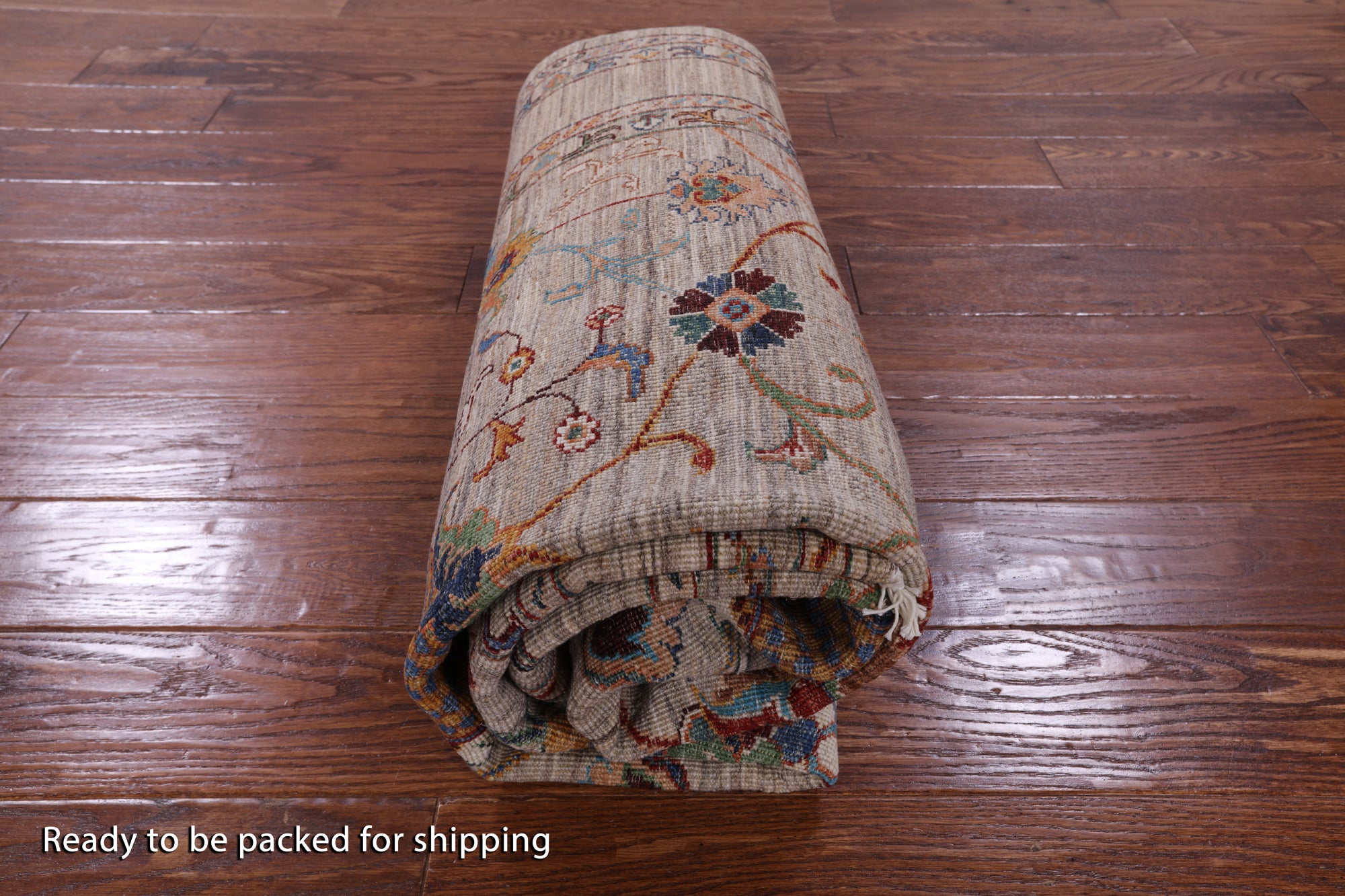 Peshawar Hand Knotted Wool Rug - 5' 1" X 6' 7" - Golden Nile