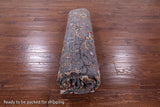 Grey Peshawar Hand Knotted Wool Rug - 6' 10" X 9' 10" - Golden Nile