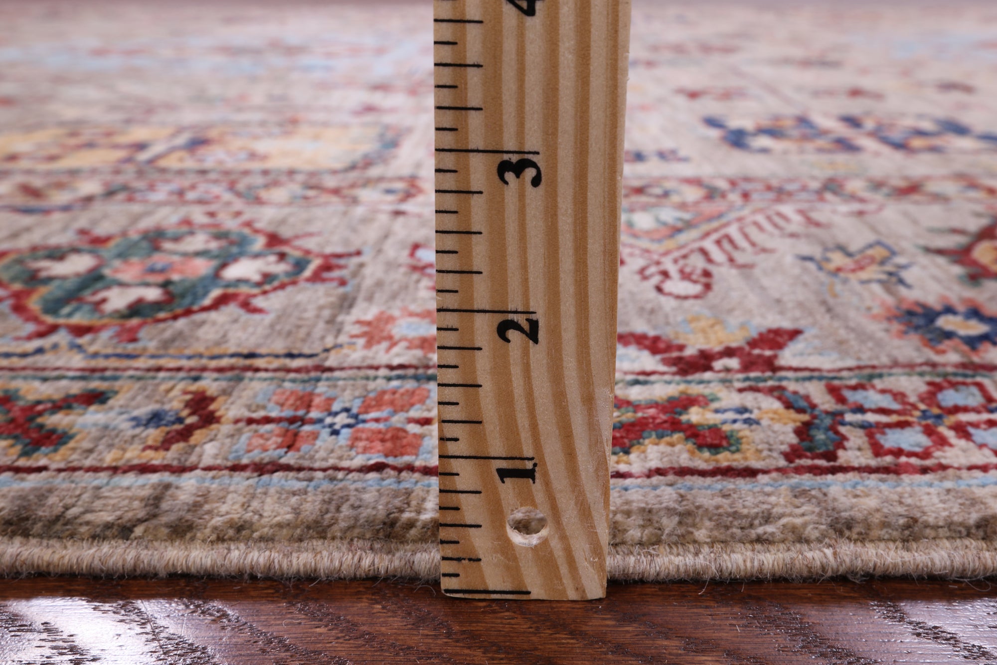 Peshawar Hand Knotted Wool Rug - 6' 9" X 9' 10" - Golden Nile
