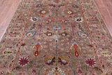 Peshawar Handmade Wool Rug - 5' 8" X 8' 5" - Golden Nile